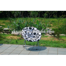 Outdoor colorful casual folding chair moon chair beach chair